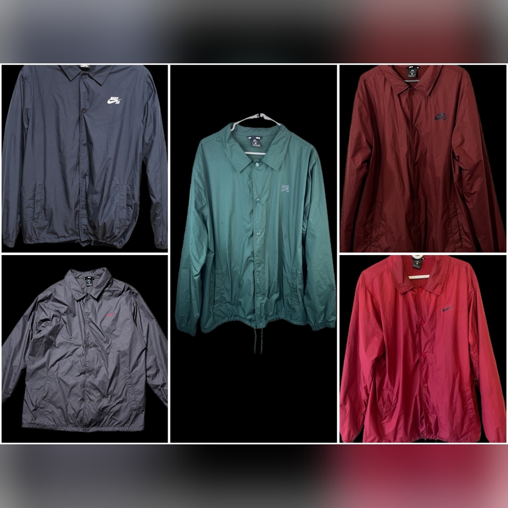 5 Nike Men's SB Shield Skate Coaches Jackets